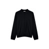 Relaxed Fit Zip-Polo Shirt