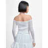 Off-Shoulder Lace Top